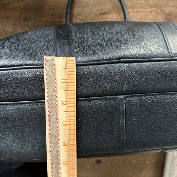 Longchamp Le Foulonné Leather Briefcase (Black) - Picture 15 of 15